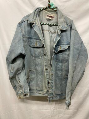 Wrangler Light Blue Denim Work Jacket
